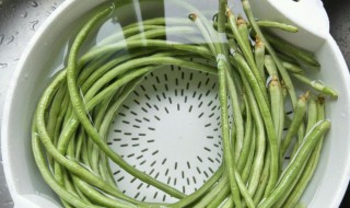 清洗豆角的正确方法 怎么清洗豆角