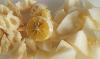 藕梨汁做法步骤 藕梨汁的制作方法